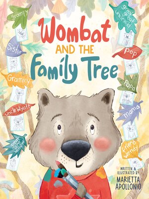 cover image of Wombat and the Family Tree